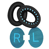 Miếng Đệm Tai Thay Thế Cho Tai Nghe Bose Qc15 Qc25 Qc35 - Đen & Xanh