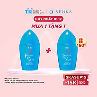 Kem Chống Nắng Dạng Sữa Senka Perfect UV Milk SPF 50+, PA++++ 41095 (40ml)