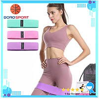 Bộ 3 dây kháng lực tập cơ mông đùi chân Hip Resistance bands Aolikes YE-3604
