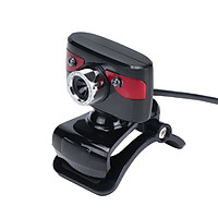 USB 2.0 12 Megapixel HD Camera Web Cam 360 Degree with Microphone Clip-on for Desktop Skype Computer PC Laptop