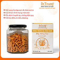 Đông trùng hạ thảo DR. TRUNG (Sợi Khô - Sấy thăng hoa) Hũ 10 Gram - Loại TIÊU CHUẨN - (Cordycepin & Adenosine cao giúp tăng đề kháng mạnh, ngủ ngon, giảm mệt mỏi)