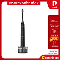 Bàn Chải Đánh Răng Điện Lock&lock ENR346BLK - DC3.7V, Trọng Lượng 235g, Sạc Không Dây - Màu Đen