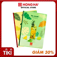 Vở kẻ ngang 72 trang Hồng Hà Study Keep Calm & Trà Chanh 1398 (05 quyển)