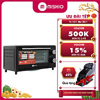 Lò nướng Mishio MK177 14L – Màu đen - Hàng chính hãng