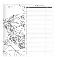 Sổ tay Planner "Việc Ngập Mặt" bìa cứng in họa tiết 21x11 cm to-do list, thời gian biểu, check list, nhắc việc, lịch hẹn