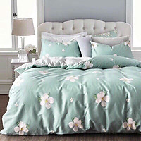 Bộ Drap Và Chăn Chần Cotton VH5-160-C-004A (1.6 x 2 m)