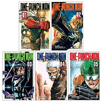 Combo One-Punch Man: Tập 1 + Tập 2 + Tập 3 + Tập 4 + Tập 5 (Tái Bản 2019) (Bộ 5 Tập)