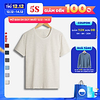 Áo Thun Nam 5S (7 màu) Tay Ngắn Premium, Chất Liệu Cotton Mềm Mại, Thấm Hút Mồ Hôi, Co Giãn Thoải Mái (TSO21023)