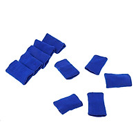 10Pcs Finger Protector Guard Support Stretchy Sports Fitness Aid Band Black