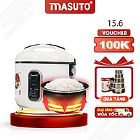 Nồi Cơm Điện Masuto Lòng Niêu 1.8L 3 Lớp Chống Dính Nấu Cơm Siêu Ngon Cao Cấp Phiên Bản Mới Nhất-Hàng chính hãng