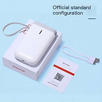 Máy in nhãn D11 Máy in không dây mini Bluetooth Giá nhiệt Máy in nhãn Máy in Văn phòng Thẻ Giá Máy in Nhãn Papeles