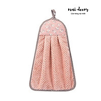 Khăn Lau Tay, Khăn Lau Chén Dĩa Bếp Màu Sắc Vintage Thấm Hút Tốt