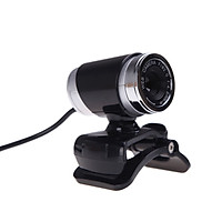 Webcam HD 360 Độ Kèm Micro Bluetooth 2.0 Cho Máy Tính/Laptop (12 Megapixel)