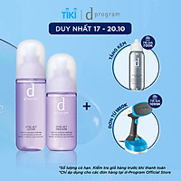 Bộ Đôi Ngăn Ngừa Lão Hóa Cho Da Nhạy Cảm d program Vital Act (Nước Cân Bằng 125ml + Sữa Dưỡng 100ml)