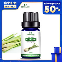 Tinh Dầu Sả Chanh Lorganic Hương Thơm Thiền (10ml)