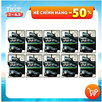 Combo 10 Túi mặt nạ giấy dưỡng trắng da - mặt na dưỡng trắng da chiết xuất Than Hoạt Tính 3w Clinic Hàn Quốc 23ml x 10