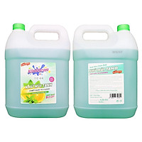 4.5L NƯỚC RỬA CHÉN KINKLEAN HƯƠNG CHANH VÀ BẠC HÀ 4.5L