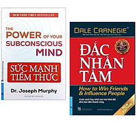 Combo 2 cuốn sách cực hay về kinh tế : Đắc Nhân Tâm + Sức Mạnh Tiềm Thức 2021 (Tặng Kèm Bookmark Happy Life)