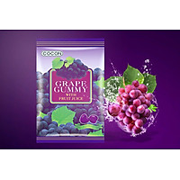 KẸO DẺO HƯƠNG NHO COCON - COCON GRAPE GUMMY (Gói 100gr)