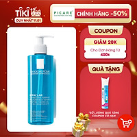 Gel rửa mặt tạo bọt làm sạch & giảm nhờn cho da dầu nhạy cảm La Roche-Posay Effaclar Purifying Foaming Gel (400ml)