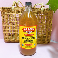 Giấm táo hữu cơ Bragg 946ml