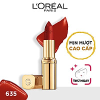 Son satin mịn mượt cao cấp L'Oreal Paris Color Riche Le Rouge 3.7g