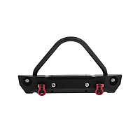 Thanh Chắn Kim Loại Cản Trước Với 2 Đèn LED Cho RC Crawler Xe Traxxas TRX-4 Axial SCX10 & SCX10 II 90046 - Đen
