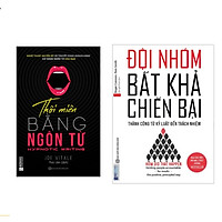 Combo 2 cuốn kỹ năng: Đội nhóm bất khả chiến bại+ Thôi miên ngôn từ ( tặng 1 giá đỡ iring dễ thương)