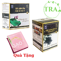 Combo bảo vệ sức khỏe gồm Hà thủ ô đỏ Phạm Gia Gold 3+ Hộp 554G và Trà hỗ trợ giảm cân Phạm Gia Gold 3+ Tặng Kèm Mặt Nạ MOI