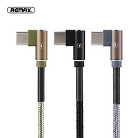 Dây sạc Remax 119i Type C, thiết kế đầu sạc chữ L - Hàng chính hãng