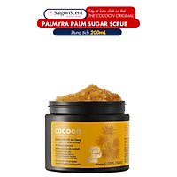 Tẩy tế bào chết cho cơ thể The Cocoon Orginal Việt Nam An Giang Palmyra Palm Sugar Body Polish 200mL