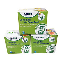 (COMBO 30 GÓI) GÓI DƯỠNG HOA TƯƠI LONGLIFE CỦA ISRAEL GIỮ HOA TƯƠI LÂU GẤP 2 LẦN VÀ 14 NGÀY KHÔNG THAY NƯỚC MỚI