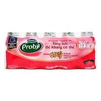 Lốc 5 sữa chua uống VINAMILK PROBI hương dâu 65ml (lốc)