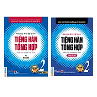 Combo Giáo trình tiếng Hàn tổng hợp dành cho người Việt Nam – Sơ cấp 2 bản màu + sách bài tập (tặng kèm giấy nhớ PS))