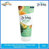 Sữa rửa mặt tẩy tế bào chết Bơ và Mật Ong St.Ives Soft Skin Avocado & Honey Scrub 170g