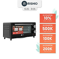 Lò nướng Mishio MK177 14L – Màu đen - Hàng chính hãng