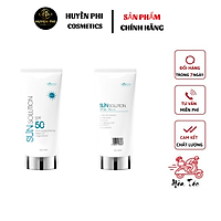 SUN SOLUTION Kem Chống Nắng HUYỀN PHI Dưỡng Ẩm Làm Trắng Da Chống lão hóa dung tích 50ml