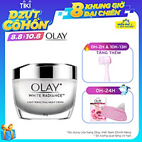 Kem dưỡng trắng da ban đêm Olay White Radiance Light Perfecting Night Cream 50g
