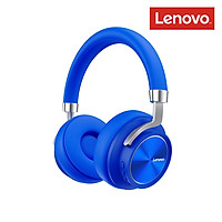 Lenovo HD800 Wireless BT Headset BT5.0 Noise Reduction Ergonomic Sports Headset with 40mm Driver Unit 3.5mm Plug Red