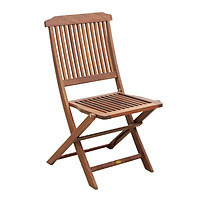 Ghế Xếp Paradiso Không Tay IBIE NC2002 (47 x 55 x 88 cm) - Nâu