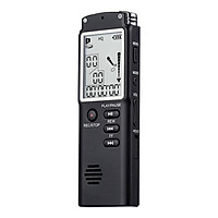32GB Digital Voice Recorder Voice Activated Recorder MP3 Player 1536Kbps HD Recording Noise Reduction Dual Condenser