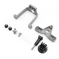 Compatible with DJI Mavic Air 2 Drone Sports Camera Holder Bracket for Fill Light GoPro/Insta360 Osmo 360-degree Action