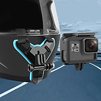 Motorcycle Helmet Camera Stand Integral Design for GOPRO Hero7/5 Yi Sargo SJ Cameras