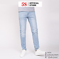 Quần Jean Nam 5S (QB5S004XAH) Màu Xanh 4, Dáng Ôm Trẻ Trung, Nam Tính