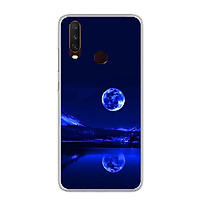 Ốp lưng cho Vivo Y17 - 0269 MOON02 - Ốp dẻo - Hàng Chính Hãng