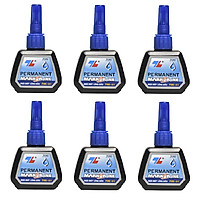 Bộ 6 Mực bút lông dầu Thiên Long PMI-01