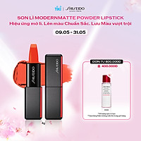 Son lì Shiseido ModernMatte Powder Lipstick 4g màu 528-Torch Song
