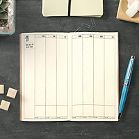 Sổ tay planner "Việc Ngập Mông" bìa cứng 21x11 to-do list, thời gian biểu, check list, nhắc việc, lịch hẹn