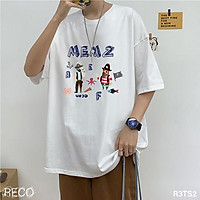 Áo thun, phông nam Hàn Quốc cao cấp dáng rộng tay lỡ T-Shirt Loose R3TS2 Unisex