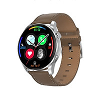 Đồng hồ thông minh Lykry DT3 Bluetooth mặt tròn kháng nước IP68 màn hình xem nhịp tim theo dõi tập luyện 1.36 inch